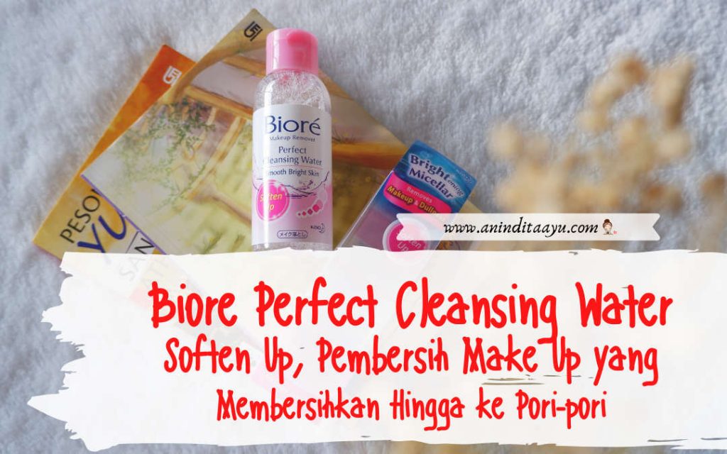 Biore Perfect Cleansing Water Soften Up Pembersih Make Up